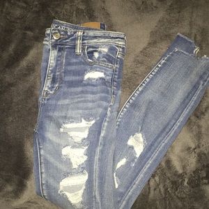 Size 10 High Waisted American Eagle Jeans